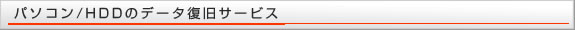 �p�\�R��/HDD�f�[�^�����T�[�r�X